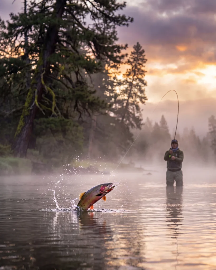 Bull Trout Wilderness Camp — fishing (gallery)