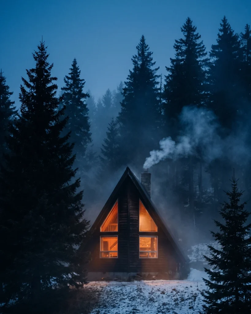 The Black Pine A-Frame