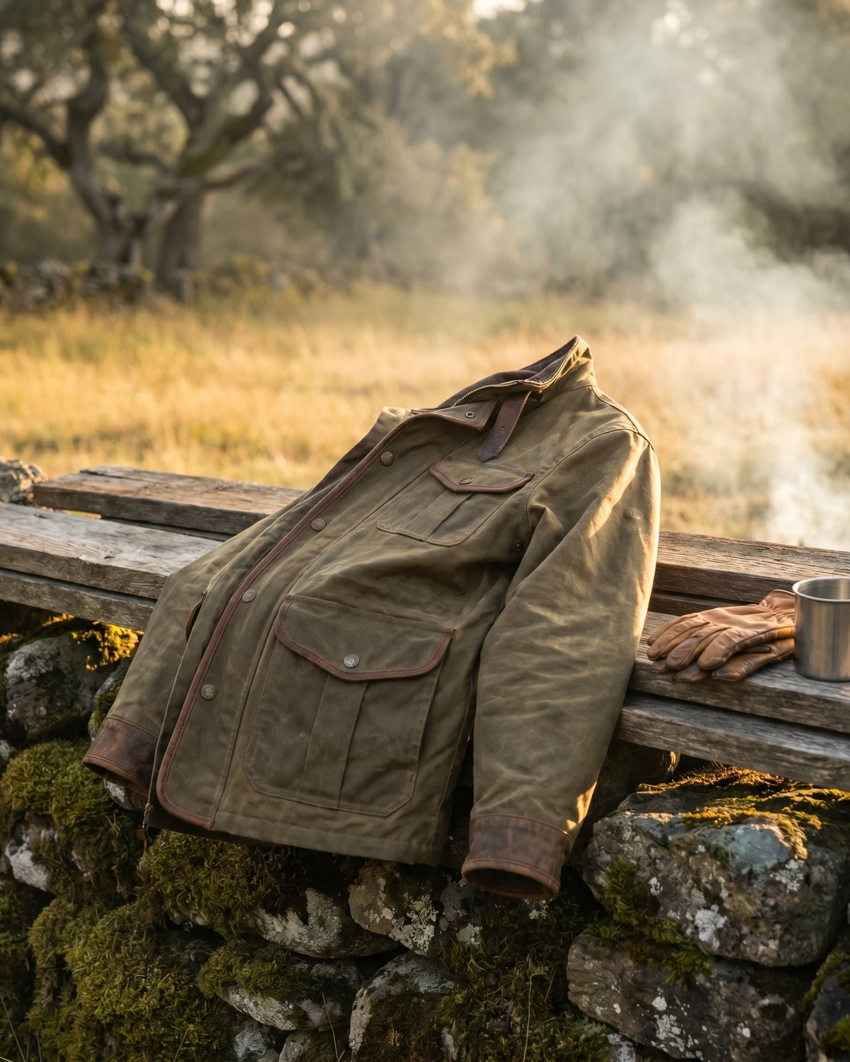 Waxed Canvas Field Jacket — product photo