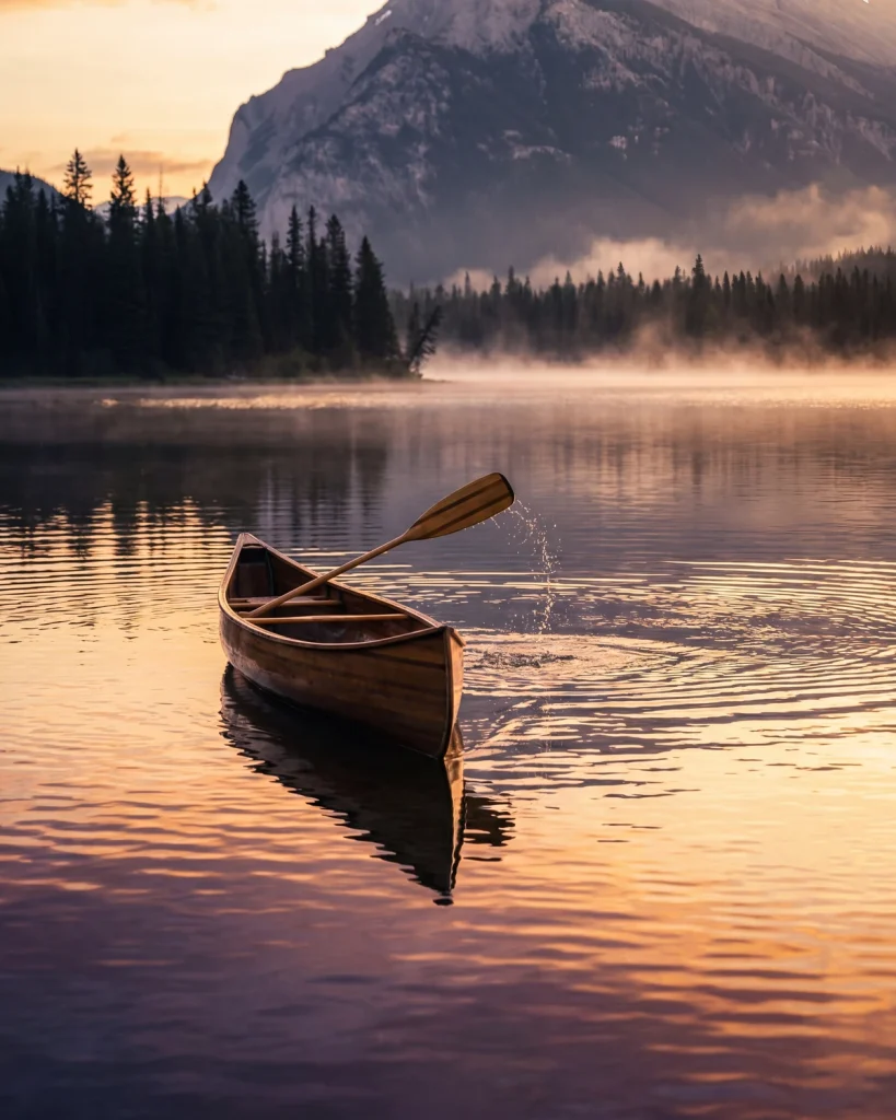 Sunset Canoe Float — fishing (gallery)