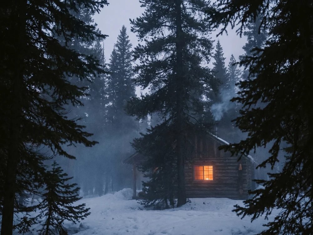The Black Pine A-Frame — cabin / stay (gallery)