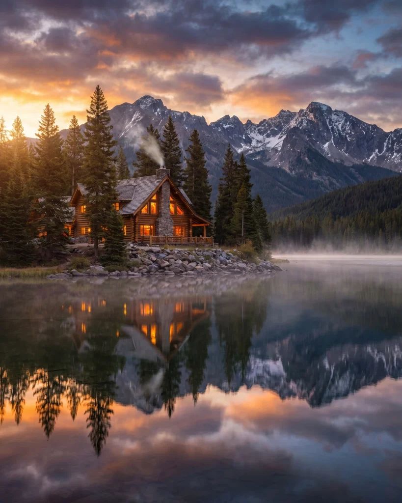 Timberline Log Lodge — Lakeside on Como — cabin / stay (gallery)