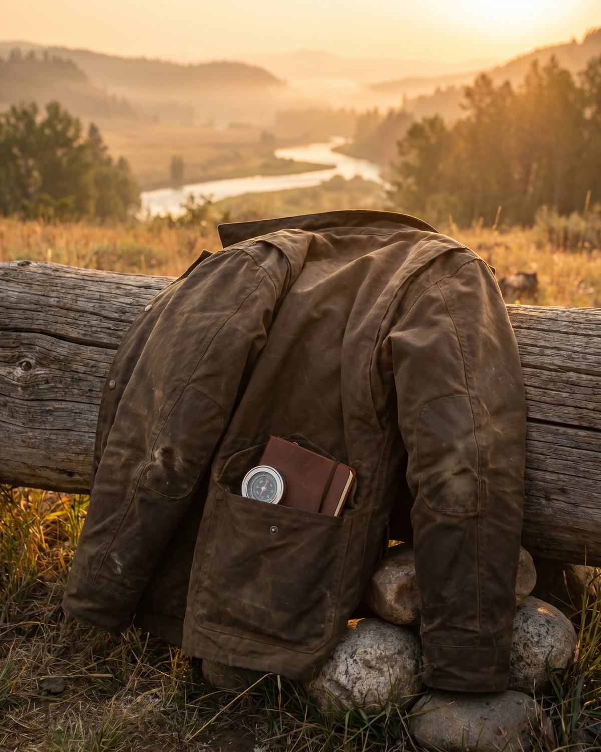 Waxed Canvas Field Jacket — product photo