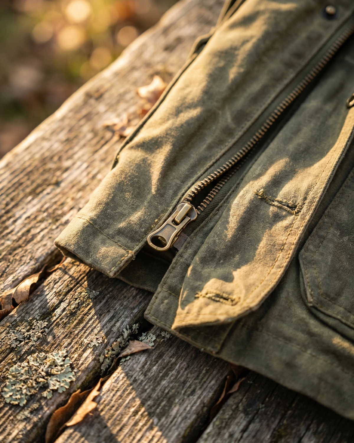Waxed Canvas Field Jacket — product photo